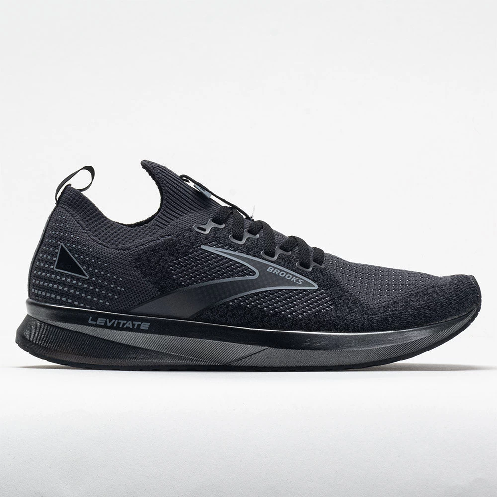 Brooks Levitate Stealthfit 5 Men's Black/Ebony/Gray 3 Brooks Levitate Stealthfit 5 Men's Black/Ebony/Gray