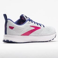 Brooks Revel 5 Women's White/Navy/Pink -Sports Brooks 047265 6