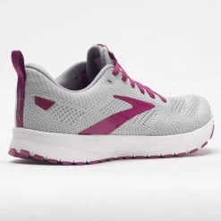 Brooks Revel 5 Women's Gray/White/Baton Rouge -Sports Brooks 047266 6