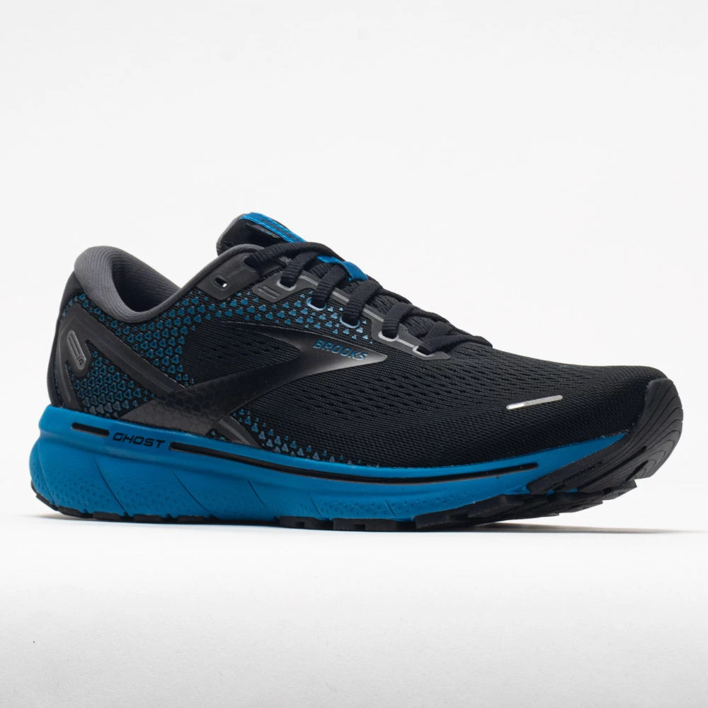 Brooks Ghost 14 Men's Black/Blackened Pearl/Blue 7 Brooks Ghost 14 Men's Black/Blackened Pearl/Blue - Image 5