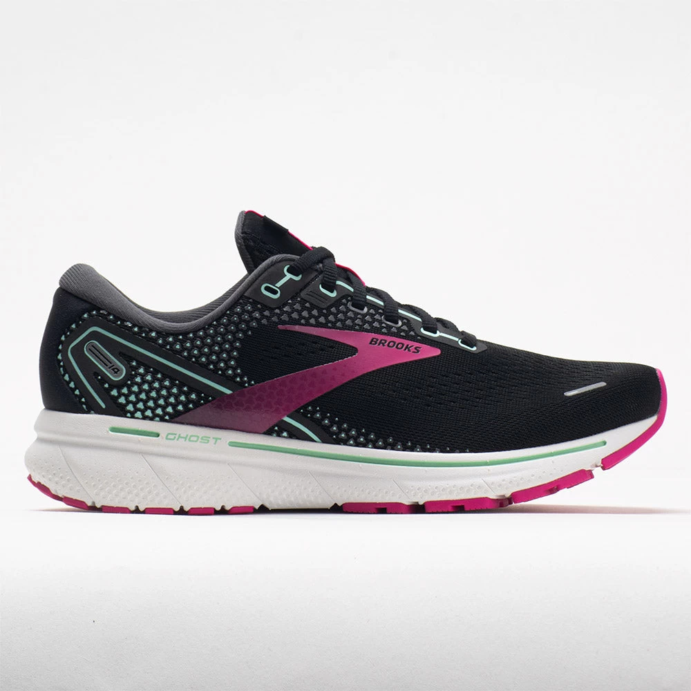 Brooks Ghost 14 Women's Black/Pink/Yucca 3 Brooks Ghost 14 Women's Black/Pink/Yucca