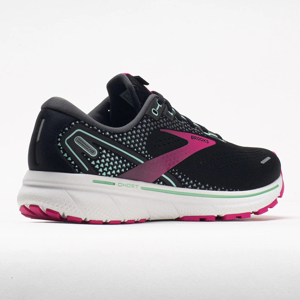 Brooks Ghost 14 Women's Black/Pink/Yucca 8 Brooks Ghost 14 Women's Black/Pink/Yucca - Image 6