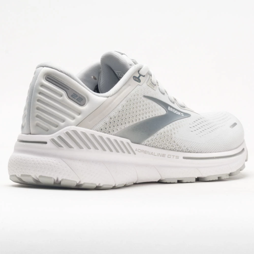 Brooks Adrenaline GTS 22 Women's White/Oyster/Primer Gray 8 Brooks Adrenaline GTS 22 Women's White/Oyster/Primer Gray - Image 6