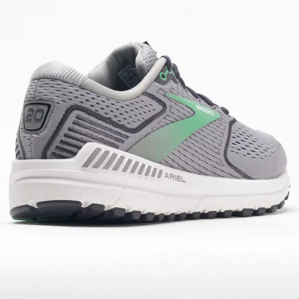 Brooks Ariel 2020 Women's Alloy/Blackened Pearl/Green 8 Brooks Ariel 2020 Women's Alloy/Blackened Pearl/Green - Image 6