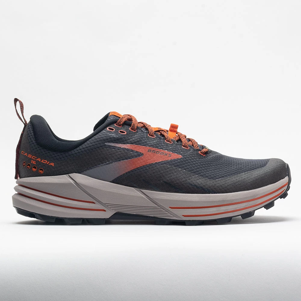 Brooks Cascadia 16 GTX Men's Black/ebony/Cinnabar 3 Brooks Cascadia 16 GTX Men's Black/ebony/Cinnabar