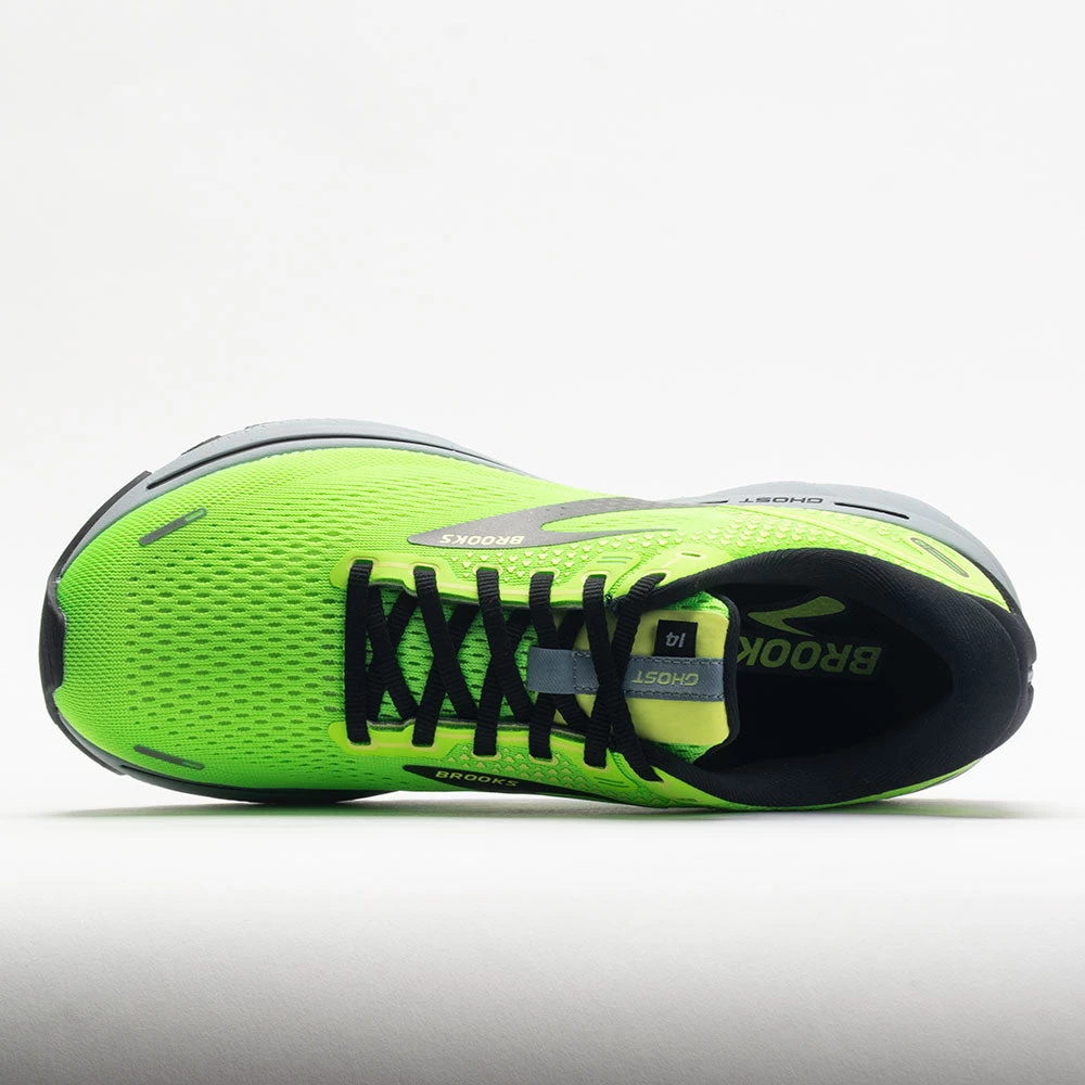 Brooks Ghost 14 Men's Green Gecko/Blue/Black 5 Brooks Ghost 14 Men's Green Gecko/Blue/Black - Image 3