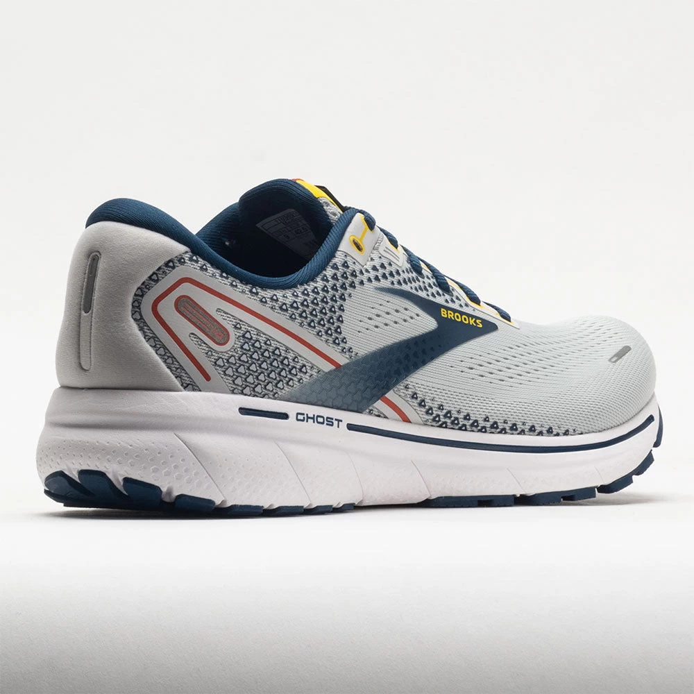 Brooks Ghost 14 Men's Grey/Titan/Maize 8 Brooks Ghost 14 Men's Grey/Titan/Maize - Image 6