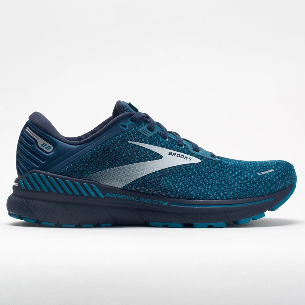 Brooks Adrenaline GTS 22 Men's Titan/Teal/Grey 3 Brooks Adrenaline GTS 22 Men's Titan/Teal/Grey