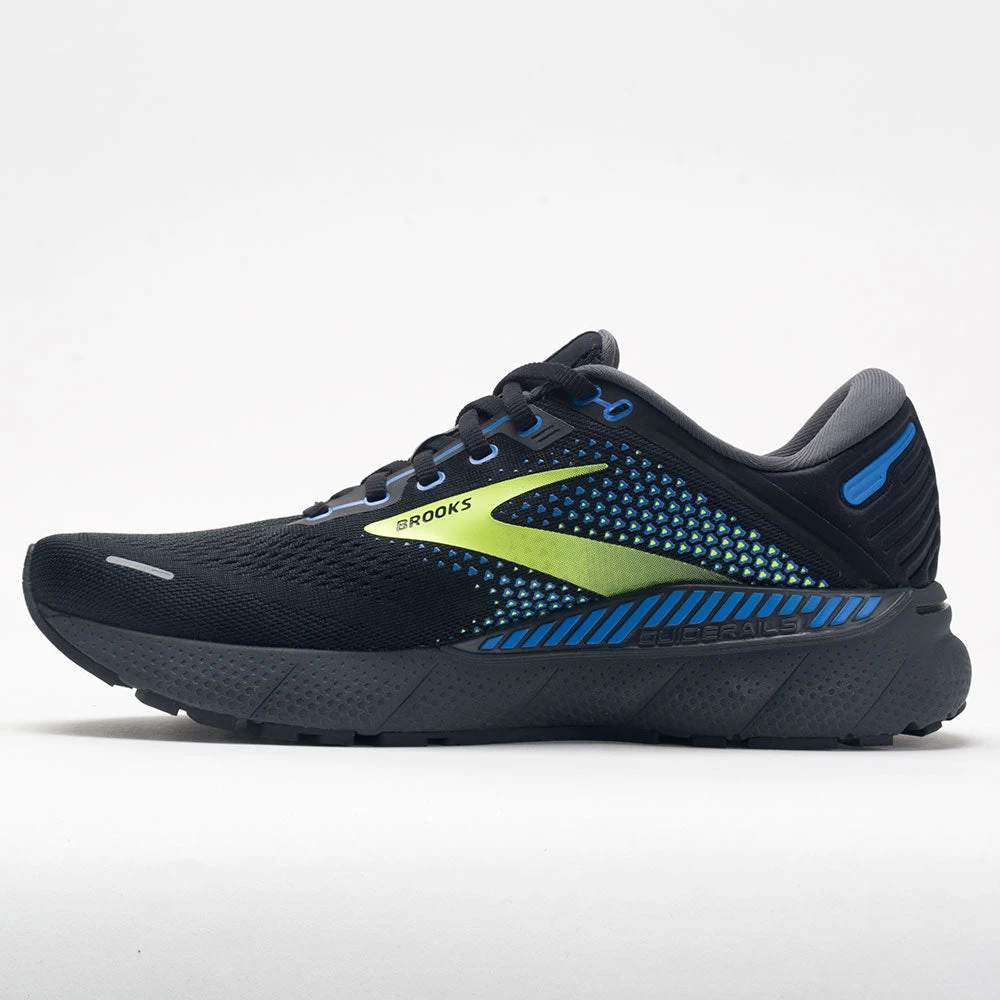 Brooks Adrenaline GTS 22 Men's Black/Blue/Nightlife 4 Brooks Adrenaline GTS 22 Men's Black/Blue/Nightlife - Image 2