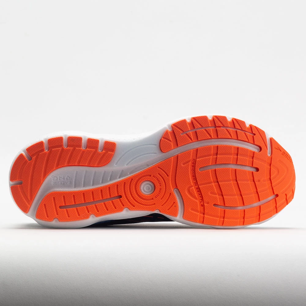 Brooks Glycerin GTS 20 Men's Blue Depths/Palace Blue/Orange 6 Brooks Glycerin GTS 20 Men's Blue Depths/Palace Blue/Orange - Image 4