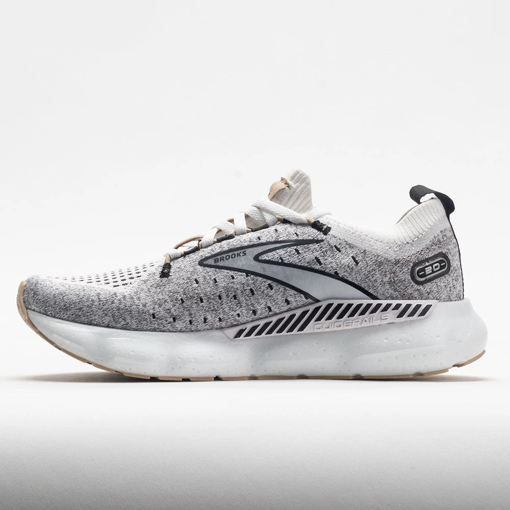 Brooks Glycerin StealthFit GTS 20 Women's White/Black/Cream 4 Brooks Glycerin StealthFit GTS 20 Women's White/Black/Cream - Image 2