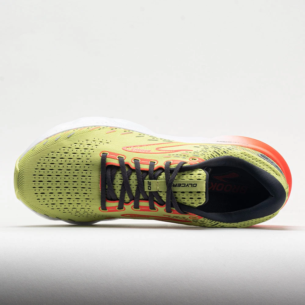 Brooks Glycerin 20 Men's Lime/Red/Ebony 5 Brooks Glycerin 20 Men's Lime/Red/Ebony - Image 3