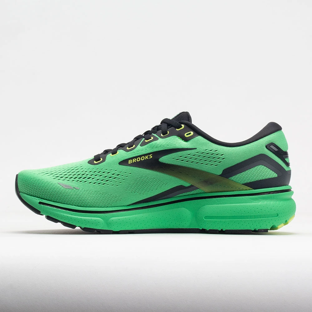 Brooks Ghost 15 Men's Green/Black/Sharp Green 4 Brooks Ghost 15 Men's Green/Black/Sharp Green - Image 2