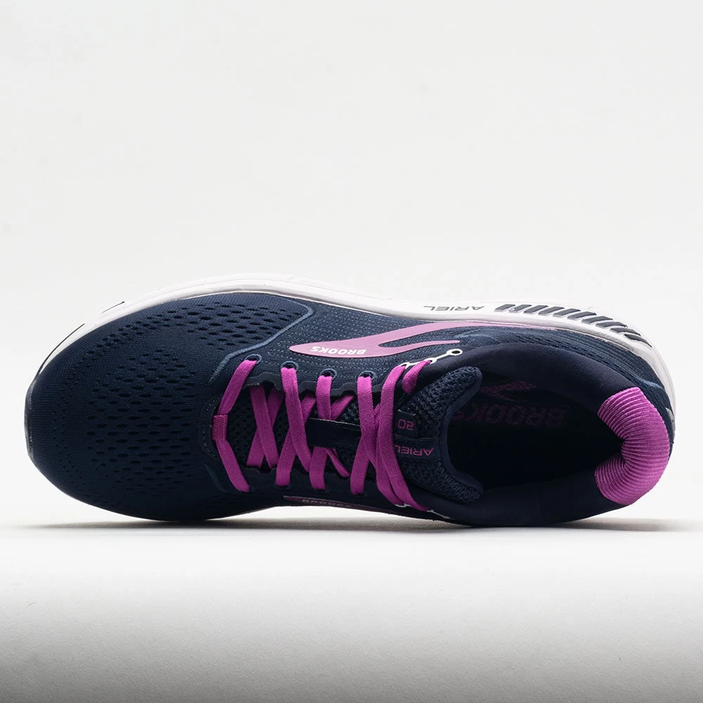 Brooks Ariel 2020 Women's Peacoat/Vivid Viola/White 5 Brooks Ariel 2020 Women's Peacoat/Vivid Viola/White - Image 3