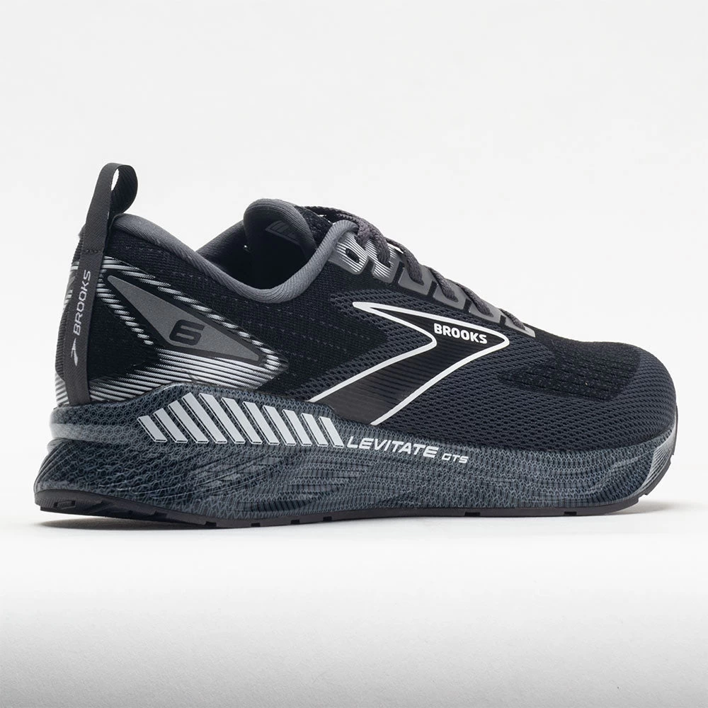 Brooks Levitate GTS 6 Men's Blackened Pearl/Ebony/White 8 Brooks Levitate GTS 6 Men's Blackened Pearl/Ebony/White - Image 6