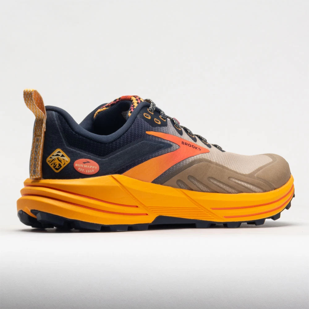 Brooks Cascadia 16 Men's Zinnia/Eclipse/Nomad 8 Brooks Cascadia 16 Men's Zinnia/Eclipse/Nomad - Image 6