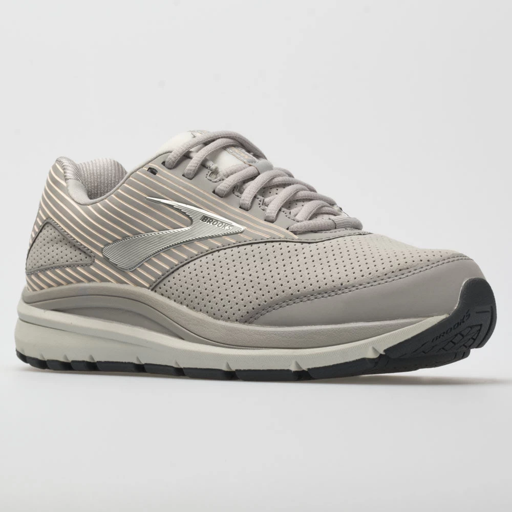 Brooks Addiction Walker Suede Women's Alloy/Oyster/Peach 6 Brooks Addiction Walker Suede Women's Alloy/Oyster/Peach - Image 5