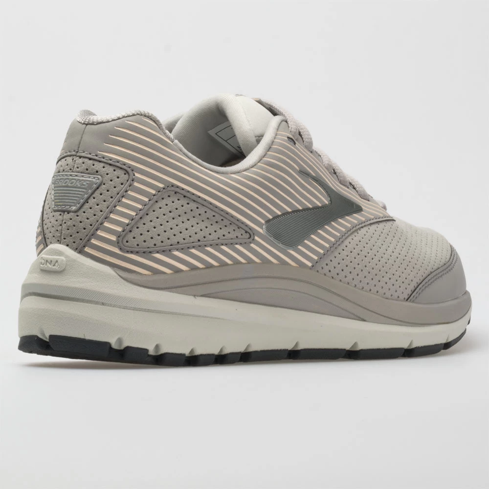 Brooks Addiction Walker Suede Women's Alloy/Oyster/Peach 7 Brooks Addiction Walker Suede Women's Alloy/Oyster/Peach - Image 6